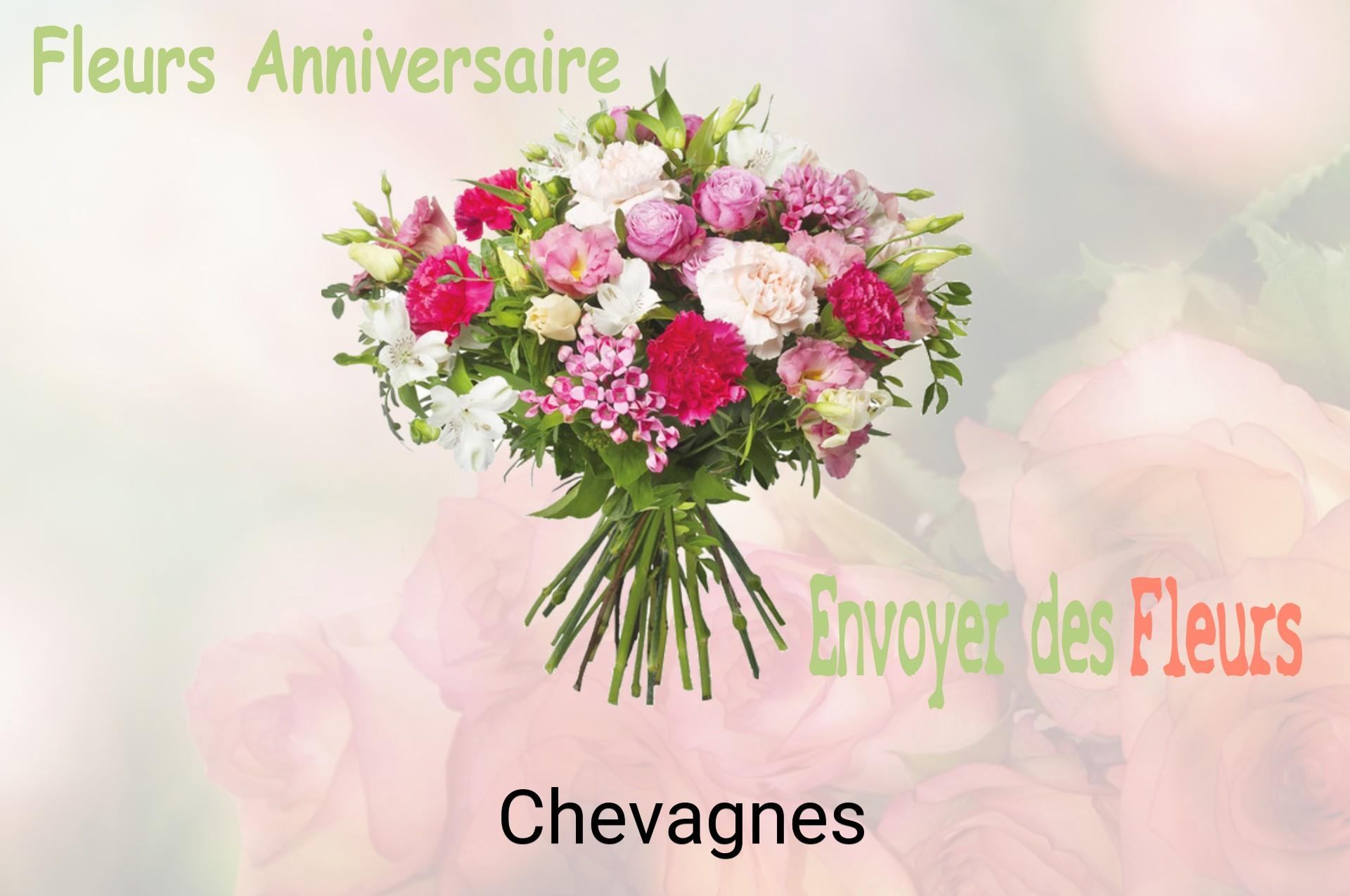 Bouquet de fleurs d’anniversaire livré à Chevagnes